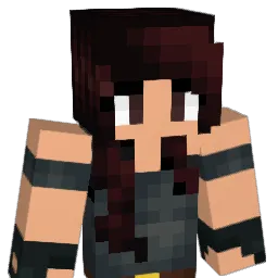 Meloute Minecraft avatar bust