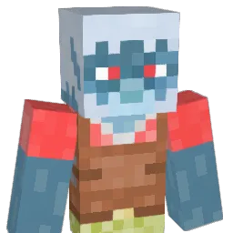 Melpo Minecraft avatar bust
