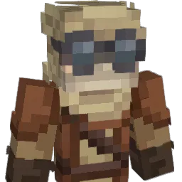 MeltMom Minecraft avatar bust