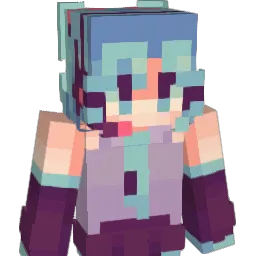 Melxxy Minecraft avatar bust