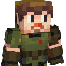 Menacinglemon Minecraft avatar bust