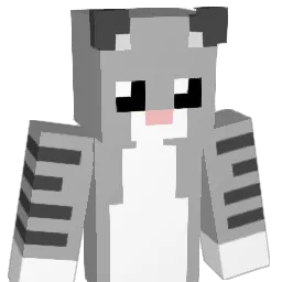 MeowMania Minecraft avatar bust