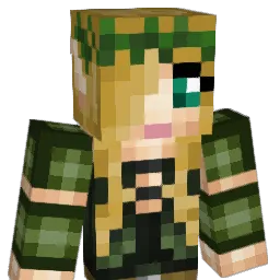 Meowcato Minecraft avatar bust