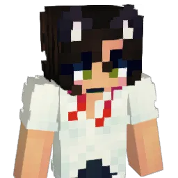 Meowliday Minecraft avatar bust