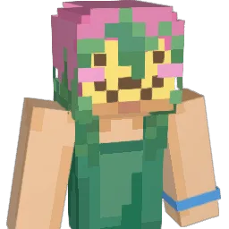 Merbtacular Minecraft avatar bust