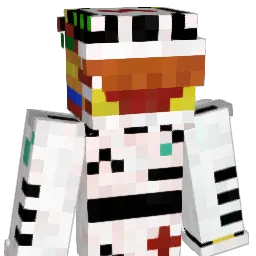 MercedesPetronas Minecraft avatar bust
