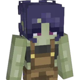 MerciBeaux Minecraft avatar bust