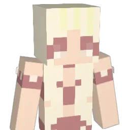 Merdeline Minecraft avatar bust