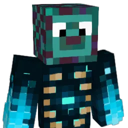 MerlinSpace Minecraft avatar bust