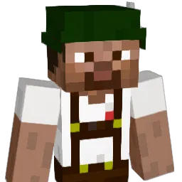 Merlinfirst Minecraft avatar bust