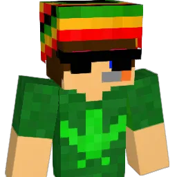 Merryjuana Minecraft avatar bust