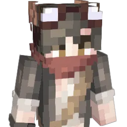 Meruco Minecraft avatar bust