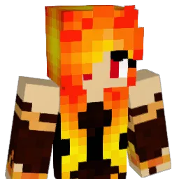 Merylangel Minecraft avatar bust