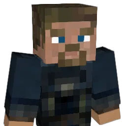 MetalHearth Minecraft avatar bust