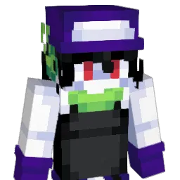 Metalic Minecraft avatar bust