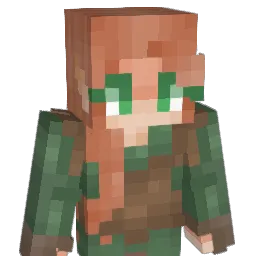 Mhiura Minecraft avatar bust