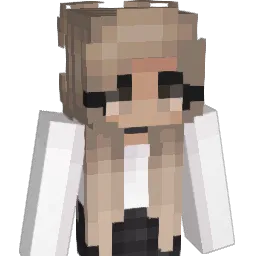 MiaChanel Minecraft avatar bust