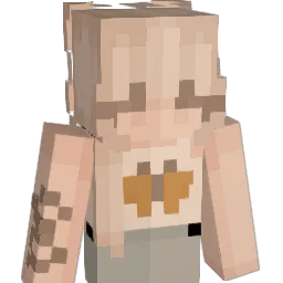 MiaMiaHannah Minecraft avatar bust