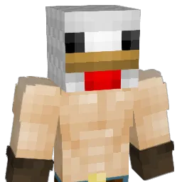 Miaowzer Minecraft avatar bust