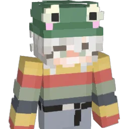 Miavense Minecraft avatar bust