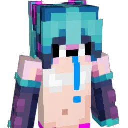 Miazin Minecraft avatar bust