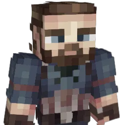 MibitGoHan Minecraft avatar bust