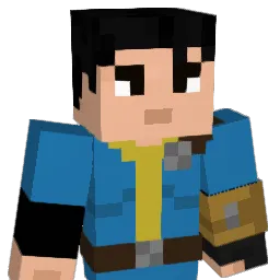 Mibrax Minecraft avatar bust