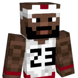 MichaelJordan45 Minecraft avatar bust