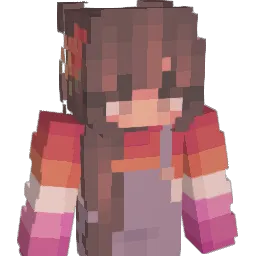 Michaela_x Minecraft avatar bust