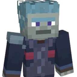 Michawk Minecraft avatar bust