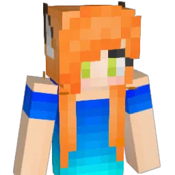 MicheleFOX Minecraft avatar bust