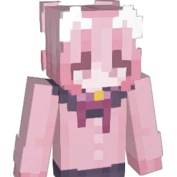 Michiflare Minecraft avatar bust