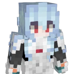 Michinin Minecraft avatar bust