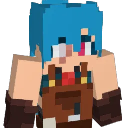 Midodori Minecraft avatar bust