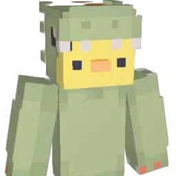 Mifildas Minecraft avatar bust