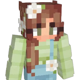 Mihade Minecraft avatar bust