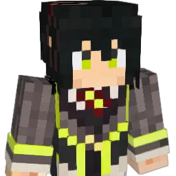 MihoKohinata Minecraft avatar bust