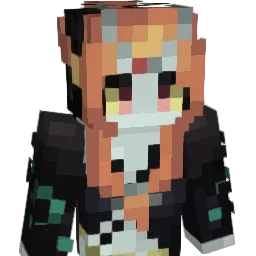 Mihumi Minecraft avatar bust