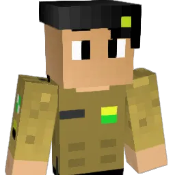 Miichow Minecraft avatar bust