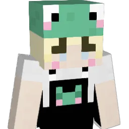 Miiinaa Minecraft avatar bust
