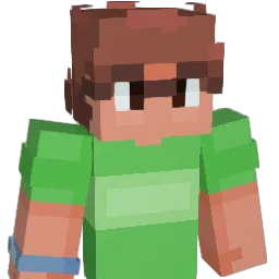 Miikie Minecraft avatar bust