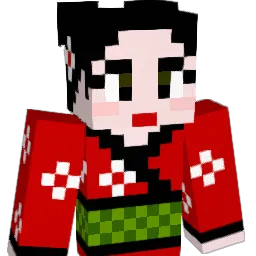 Miing Minecraft avatar bust