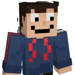 MikaDessin Minecraft avatar bust