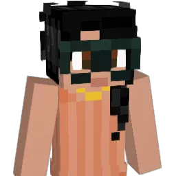 MikaGabs Minecraft avatar bust