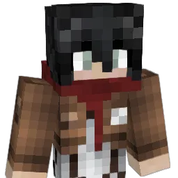 Mikasa18 Minecraft avatar bust