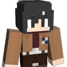 MikasaS2 Minecraft avatar bust