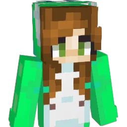 Mikelle96 Minecraft avatar bust