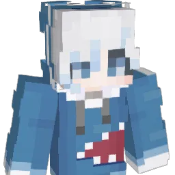 MikiMisaki Minecraft avatar bust