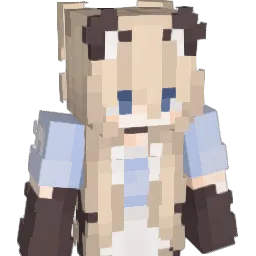 MikomiCat Minecraft avatar bust