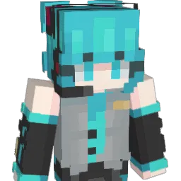 Miku0825 Minecraft avatar bust